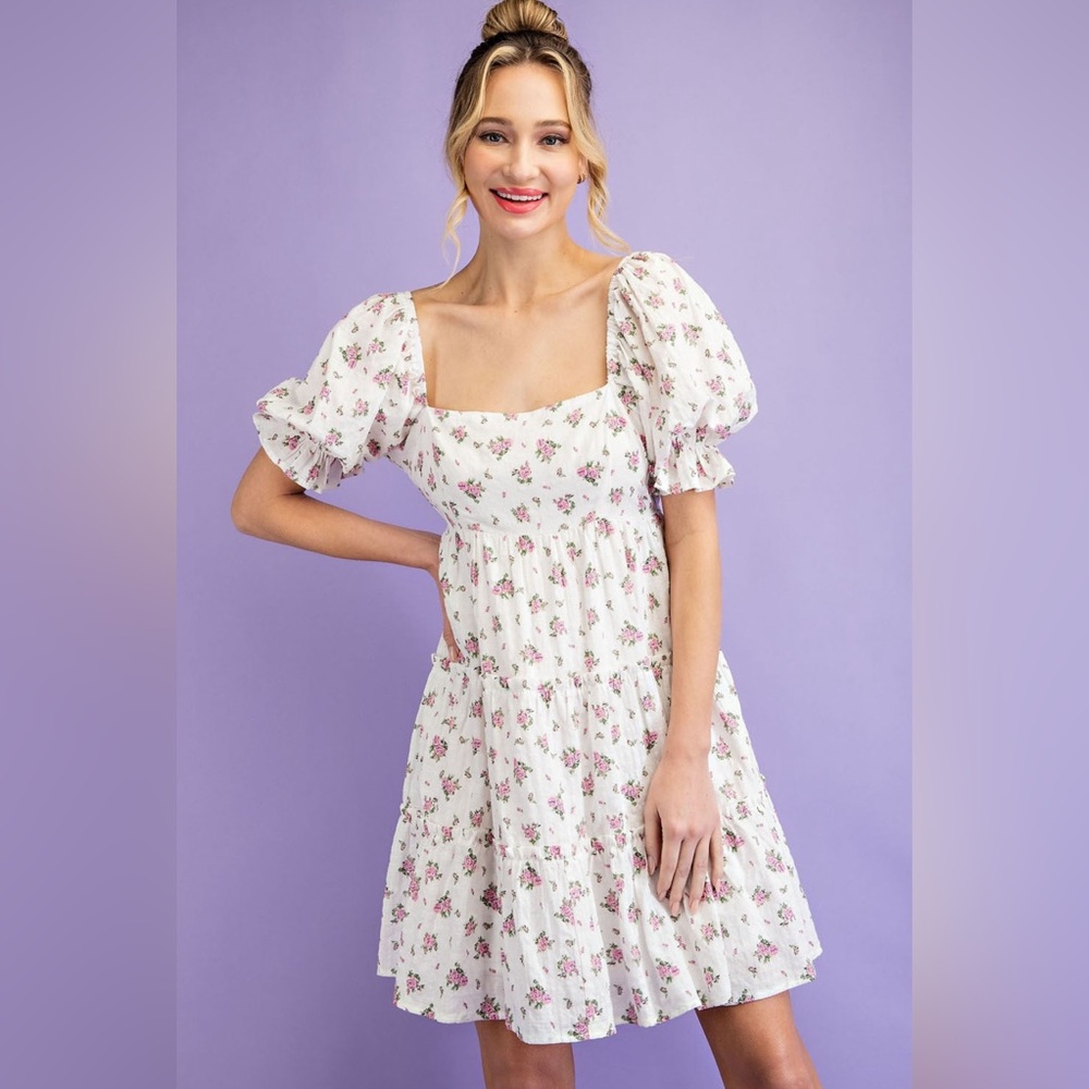 Morning Lavender eesome floral Dress